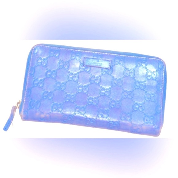 GUCCI Guccissima Joy Zip Around Organizer Wallet, GUC - Picture 1 of 12